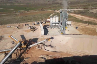 Amasya’nın asfalt plenti ve konkasör tesisiyle yılda 55 milyon TL’den fazla tasarruf sağlanacak 