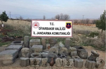 ’Anadolu Mirası Operasyonu’nda 36 adet tarihi obje ele geçirildi 