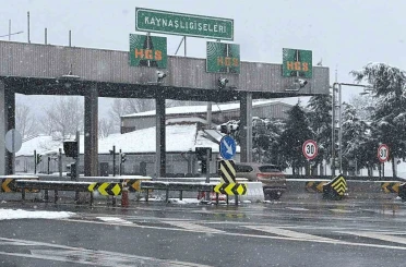 Anadolu otoyolunda kontrollü geçiş sağlanıyor 