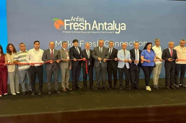 Anfaş Fresh Antalya Fuarı kapılarını açtı 