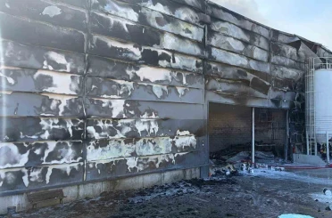 Ankara’da boya fabrikasında yangın 