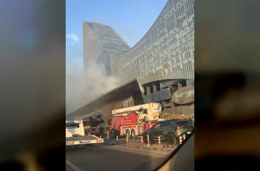 Ankara’da iş yerinde çıkan yangın söndürüldü 