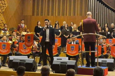 Ankara’da Jandarma Bandosu ve hastane personelinden ortak konser 