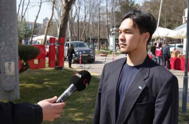 Ankara’da Kazakistan vatandaşları sandık başına gitti 