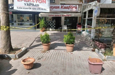 Ankara’da kuaför dükkanına pompalı tüfekli saldırı: 1 yaralı 