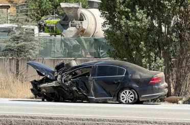 Ankara’da trafik kazası: 3 yaralı 