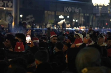 Ankara’da yeni yıl coşkuyla karşılandı 