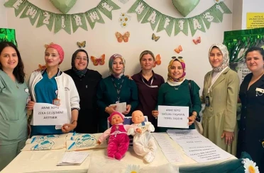 Anne sütünün önemi vatandaşlara anlatıldı 