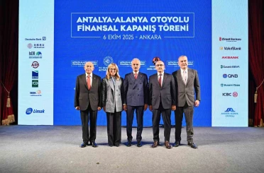 Antalya-Alanya Otoyolu’na uluslararası kaynaklardan sürdürülebilirlik bağlantılı finansman 