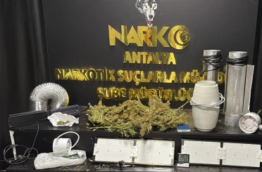 Antalya’da 1 haftada uyuşturucu madde suçundan 13 şahıs tutuklandı 