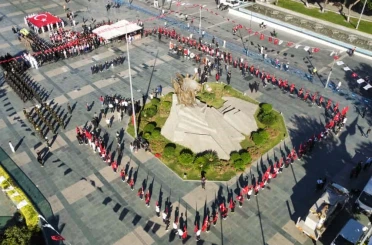 Antalya’da Gaziler Günü yürüyüşü 