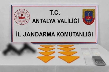 Antalya’da uyuşturucu operasyonunda 1 şüpheli tutuklandı 