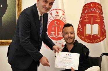 Antalya’da yükümlülerin topluma kazandırılmasında gönüllülere sertifika 