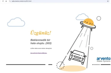 Araç takip sistemi çöktü 