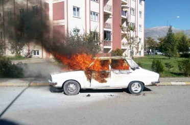 Araçlarda bırakılan malzemeler yangına neden olabilir! 