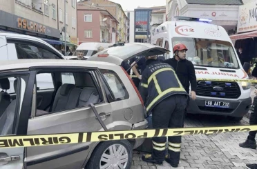 Araçtaki piknik tüpü bomba gibi patladı: 1 yaralı 