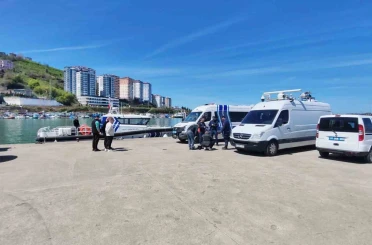 Araklı’da kayıp genç için denizde arama çalışmaları yoğunlaştırıldı 