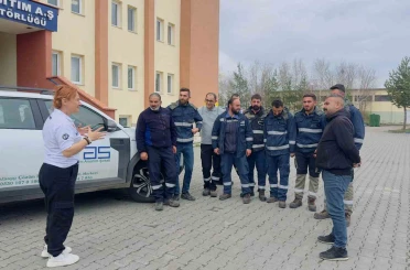 Aras Edaş’tan sahada güvenlik için personele güvenli sürüş eğitimi 