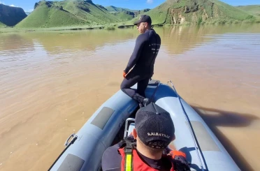 Aras Nehri’nde kaybolan Okan Koç’un cansız bedeni, 2.5 km uzakta bulundu