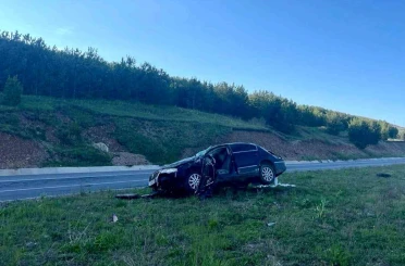 Ardahan-Göle karayolunda trafik kazası; 1 ölü 