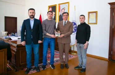 Ardahan Üniversitesi ile Bakü Slav Üniversitesi arasında eğitimde iş birliği ve staj programı 