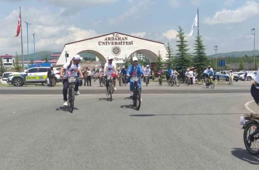 Ardahan’da bisiklet festivali başladı 
