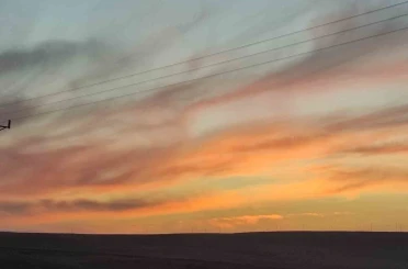 Ardahan’da gün doğumu mest etti 