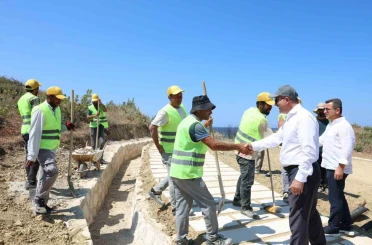 Arıburnu Zafer Anıtı’nda ihya çalışmaları devam ediyor 