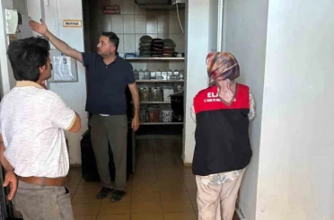 Arıcakta gıda üretim yerlerine denetim 