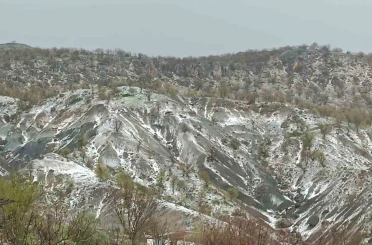 Arıcak’ta sağanak ve dolu etkili oldu 