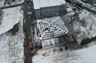 Arnavutköy’de plastik fabrikasında yangın 