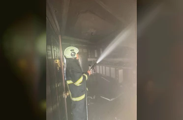Arsuz’da ev yangını 