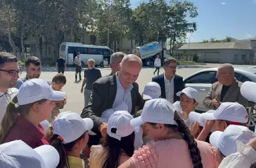 Aşkale çimento tesisleri çocukları ağırladı
