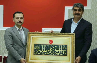 Aşkale Kaymakamı Emre Oğuztürk’e duygu dolu veda 