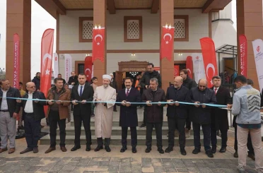 Asrın felaketinin ardından Hatay’da 119’uncu cami ibadete açıldı 