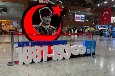 Atatürk 10 Kasım’da İstanbul Sabiha Gökçen’de anıldı 