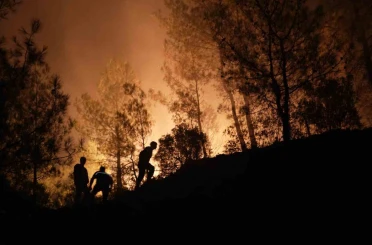Ateş savaşçılarının yeşil vatan mücadelesi sürüyor 