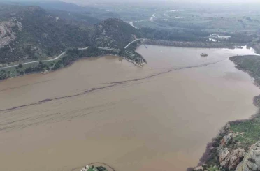 Atikhisar barajında kritik saatler, 2 mahalle için uyarı yapıldı 