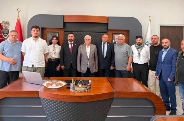 Avrupa Demokratlar Birliği heyetinden Çermik temasları 