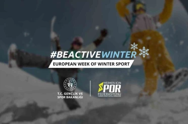 Avrupa Kış Spor Haftası başladı 