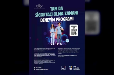 AXA Türkiye ve TSEV’in "Tam da Sigortacı Olma Zamanı" deneyim programı başvuruları başladı 