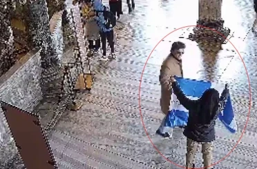Ayasofya Camii’nde provakasyon 