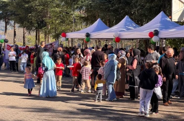 Aybastı’da kardeş okullardan, Gazze için yardım etkinliği 