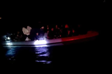 Aydın’da 35 düzensiz göçmen kurtarıldı, 1 şüpheli yakalandı 