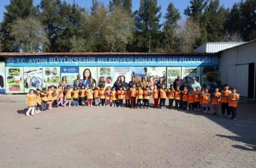 Aydın’da öğrenciler doğa sevgisini öğreniyor 