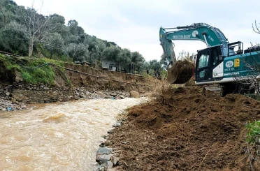 Aydın’da taşkın riskine karşı teyakkuz haline geçildi 