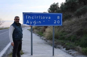 Aydın’da trafik levhaları kurşunların hedefi oldu 