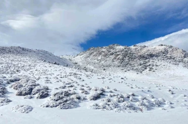 Aydınlar’da kar yağışı 