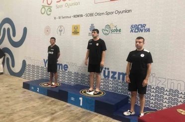 Aydınlı özel sporcular Konya’dan madalyalarla döndü 