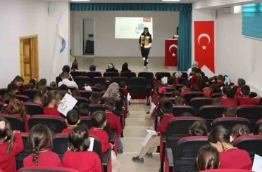 Aydıntepe’de öğrencilere ‘Sağlıklı Çocuk Sağlıklı Gelecek’ Projesi kapsamında eğitim verildi 